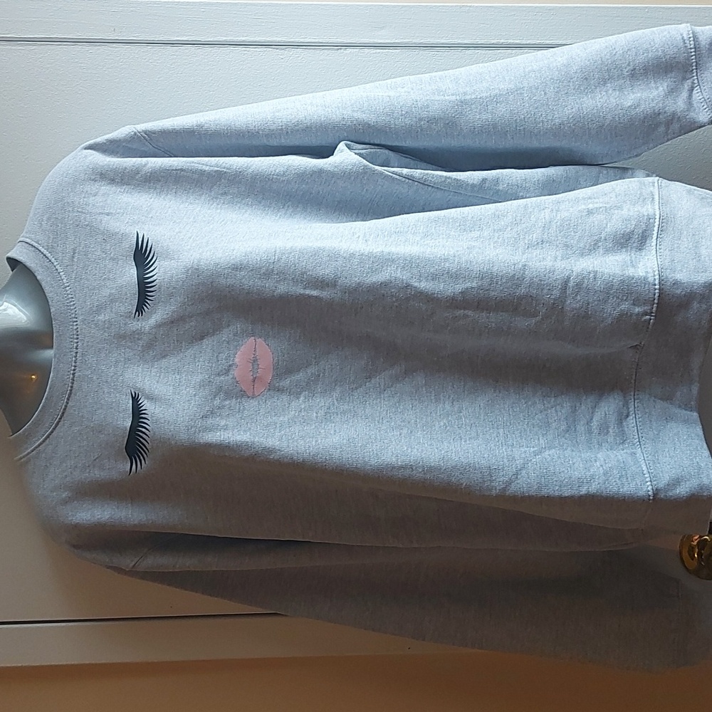 Lash & Lips Cotton Sweater